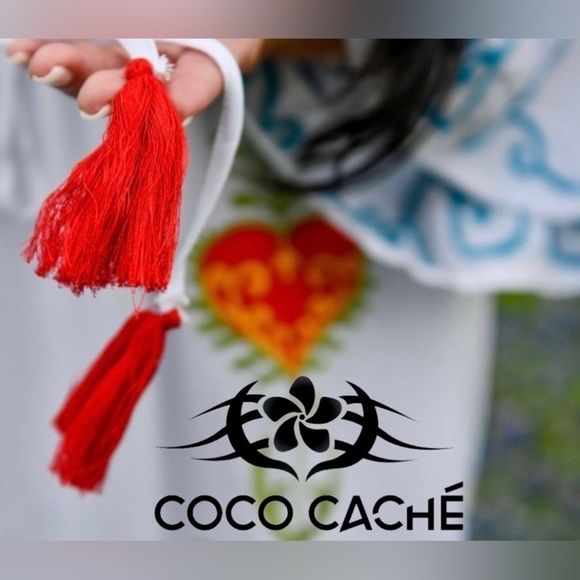 White Bohemian Secret Garden Embroidered Kimono Long V-neckline Maxi Dress - Picture 7 of 10